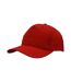 Casquette adulte rouge Carta Sport