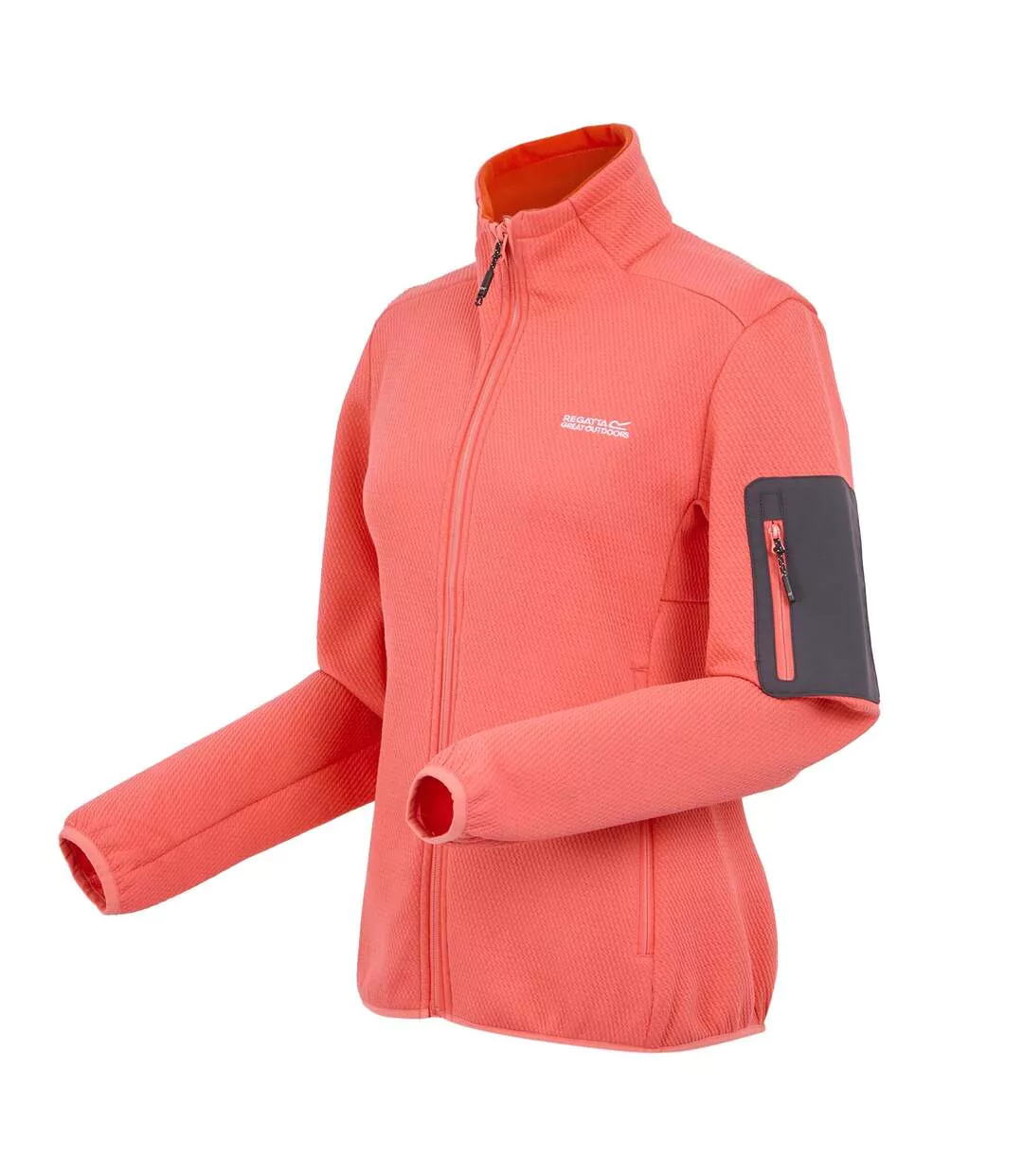 Veste Aldean Femme Pêche Foncé Vanille Clair Regatta-4