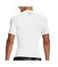 Maillot de Sport Blanc Homme Under Armour Comp 1361518 - L-2