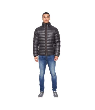 Mens Shemmy Quilted Jacket Black Duck And Cover