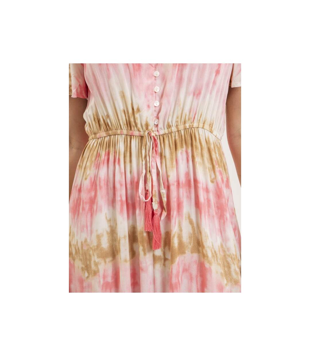 Robe longue tie and dye ITESSIA - Dona X Lisa-3