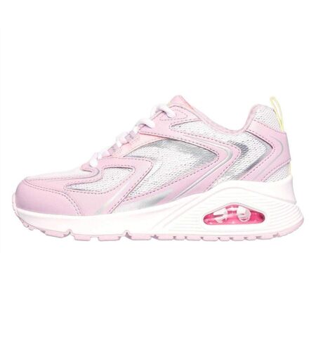 Baskets Tres Air Uno Glit Airy Femme Lavande Rose Skechers