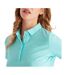Polo Golf Femme Turquoise Pâle Calvin Klein-4