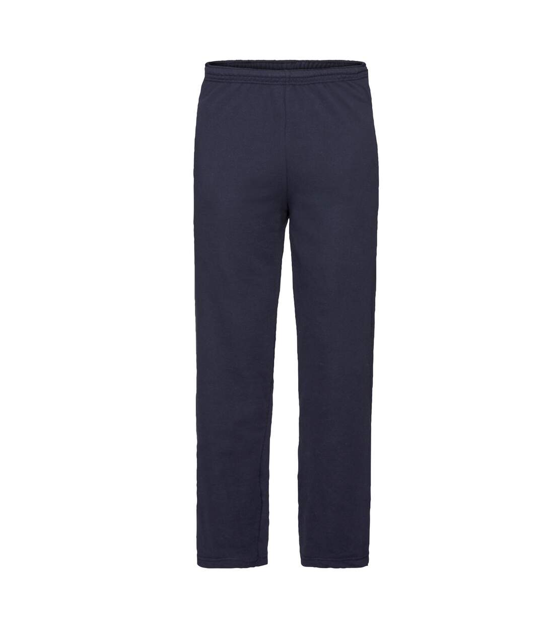 Mens lightweight jogging bottoms deep navy Fruit of the Loom-1