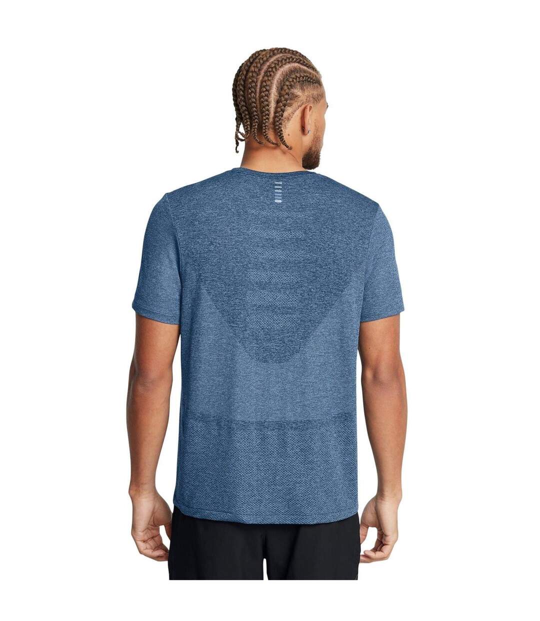 T-shirt Motif/style Logo Stride Homme Bleu Under Armour-4