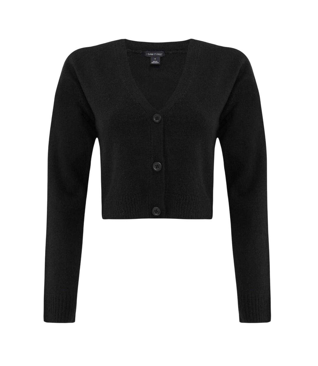 Cardigan Femme Noir I Saw It First-1