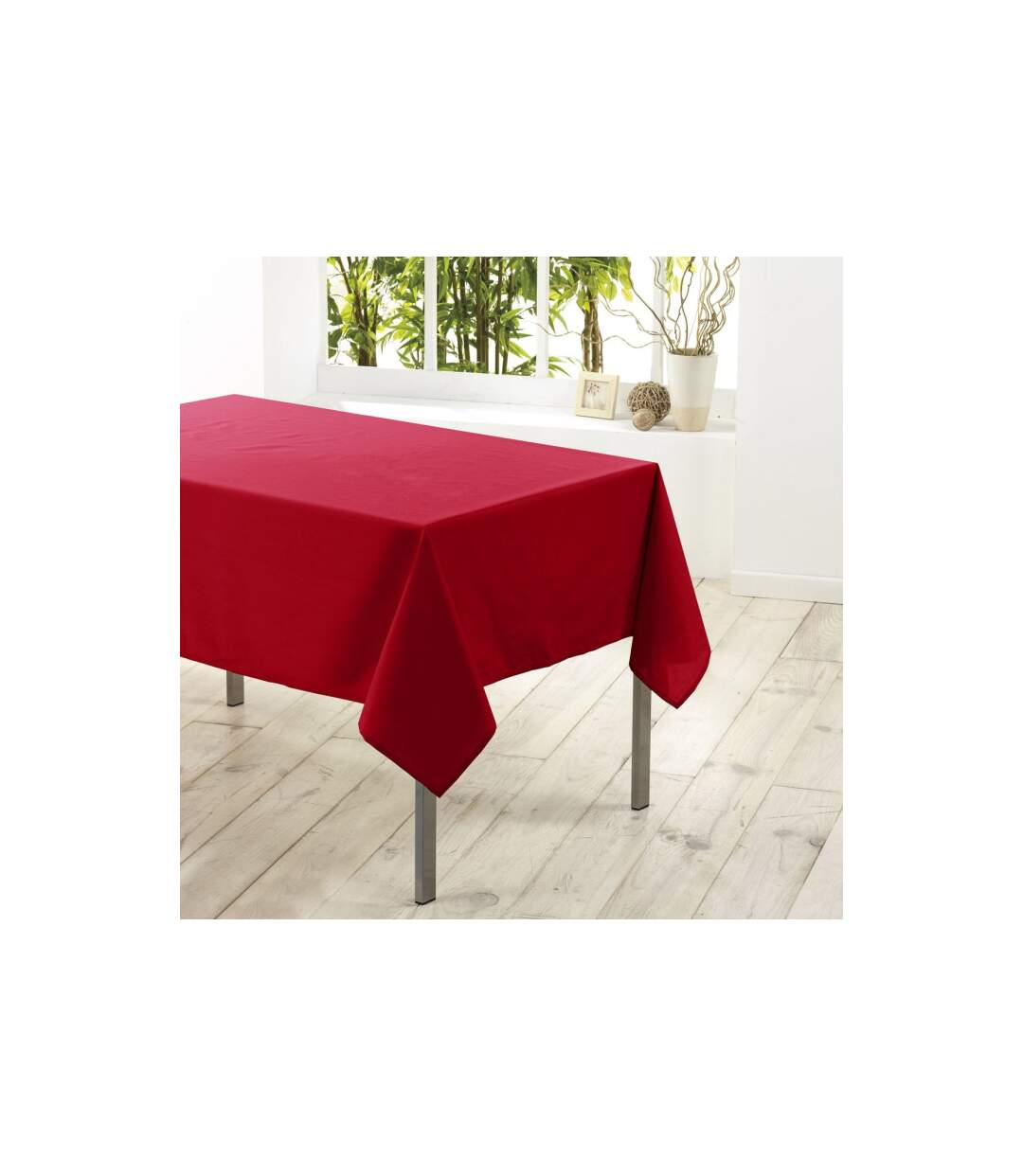 Nappe Antitache Essentiel 140x200cm Rouge-1