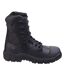 Mens Rigmaster Leather Safety Boot Black Magnum-4
