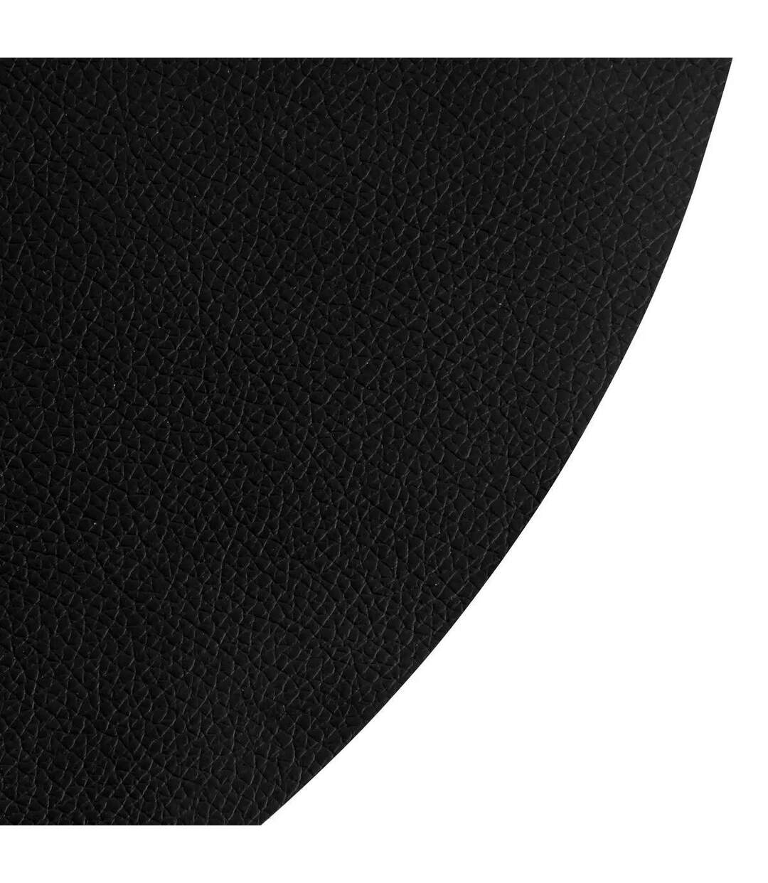 Set de Table Rond Tenor 38cm Noir-2