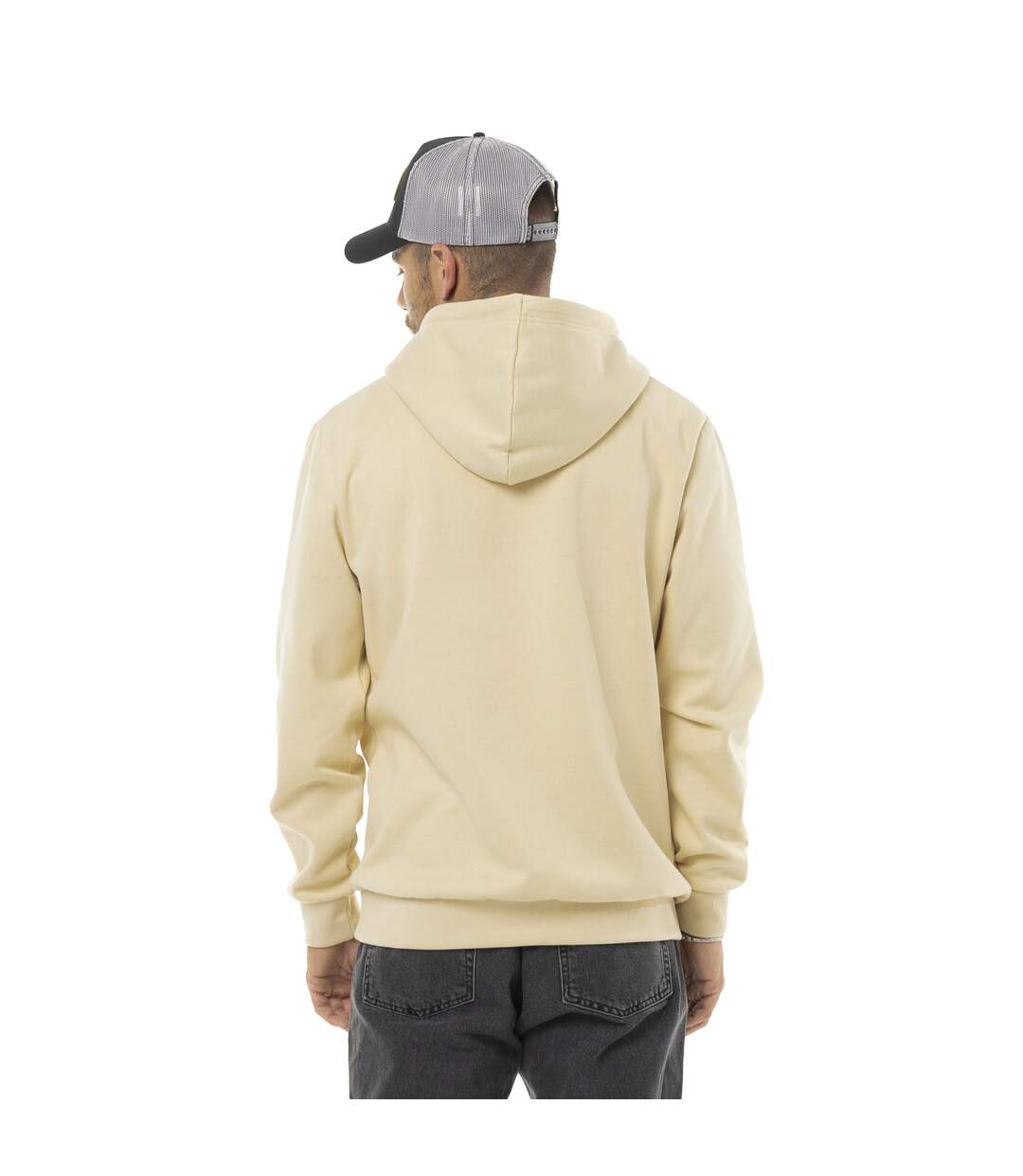 Sweat homme à capuche en molleton avec print devant Vondutch-2
