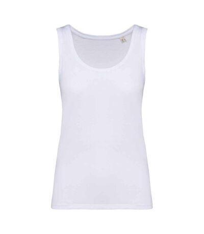 Womens/ladies Tank Top White Native Spirit