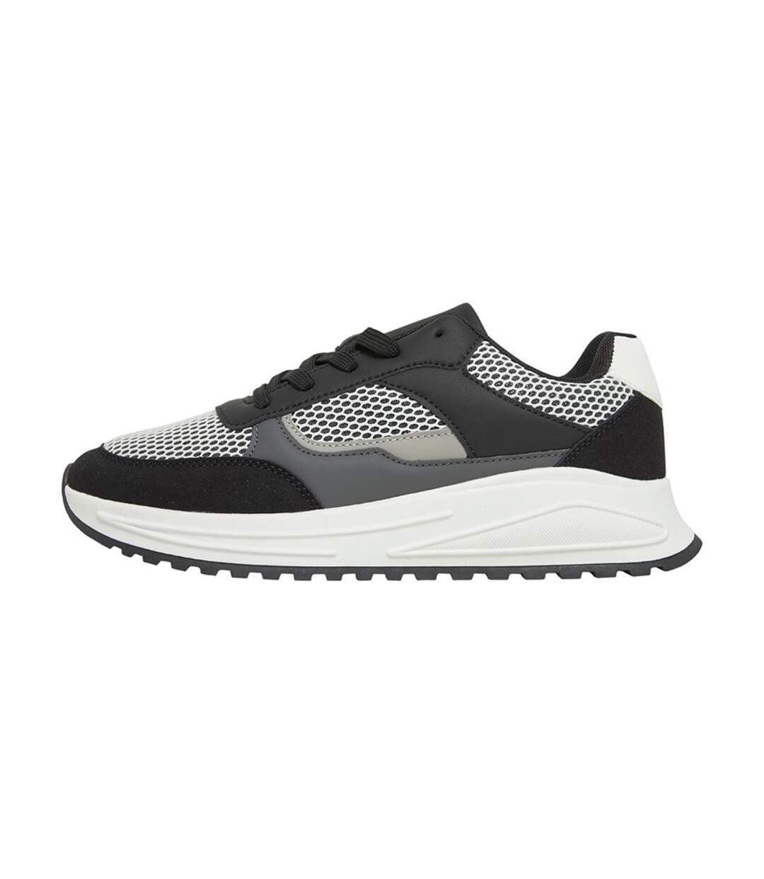 Baskets Ontario Homme Gris Noir Anthracite Brave Soul-3