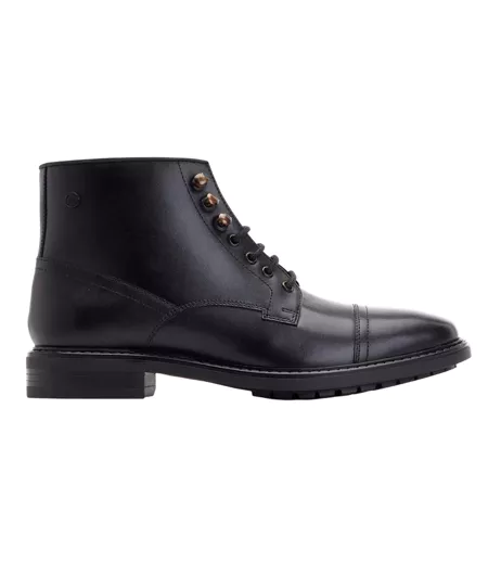 Bottines Duke Homme Noir Base London
