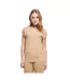 Womens/ladies Extended Shoulder T-shirt Union Beige Urban Classics-1