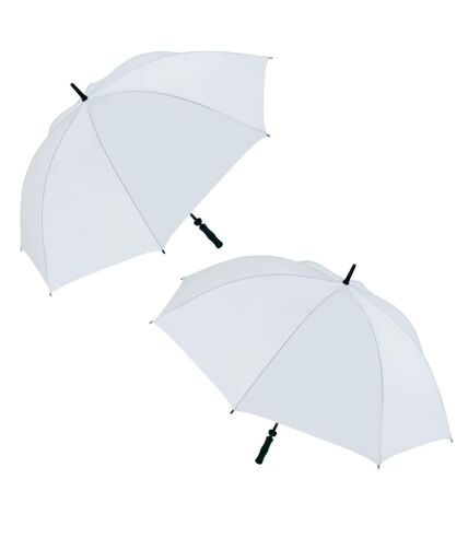 Lot de 2 parapluies pour mariages - FP2235 - blanc