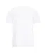 Lot De 5  T-shirts Manches Courtes Grande Taille En Coton Smartly Homme Blanc Duke-4