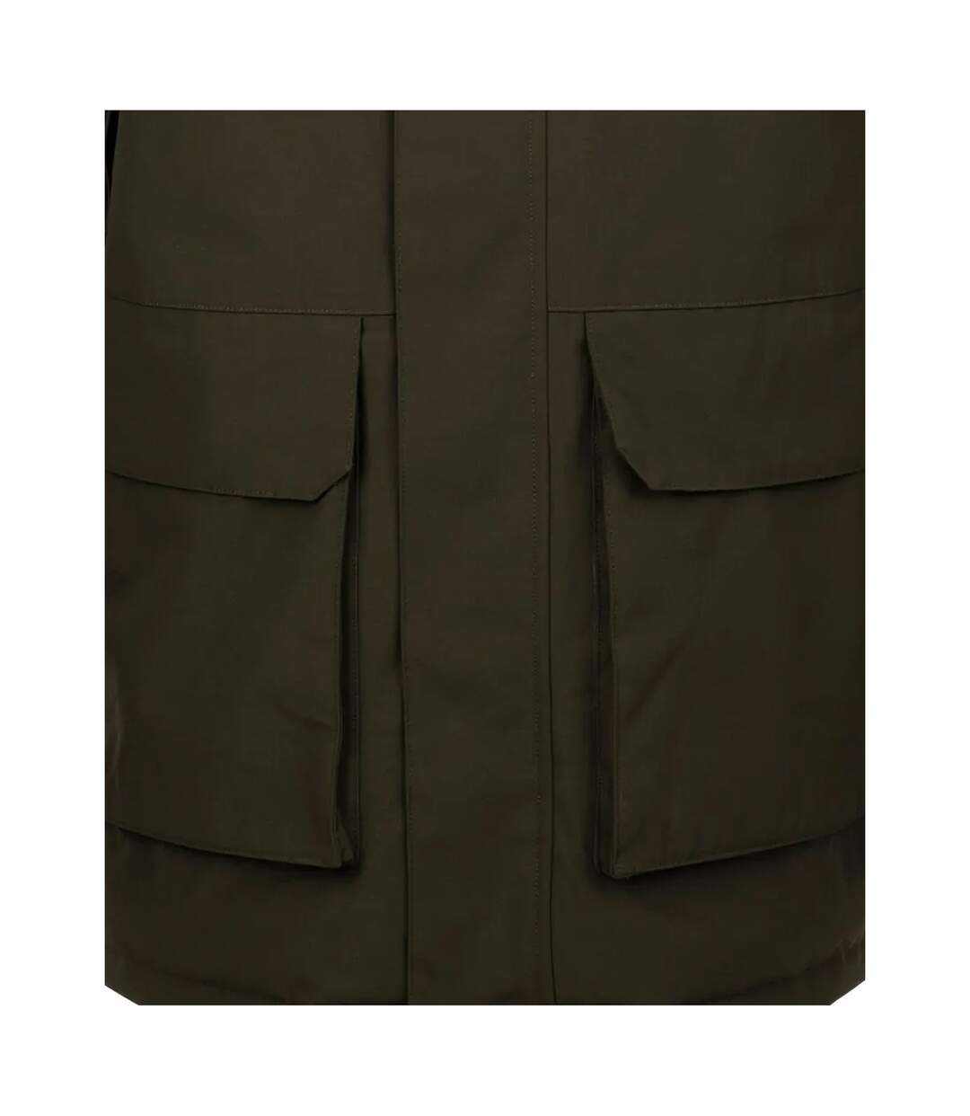 Veste Imperméable Mullan Homme Vert Kaki Trespass-3
