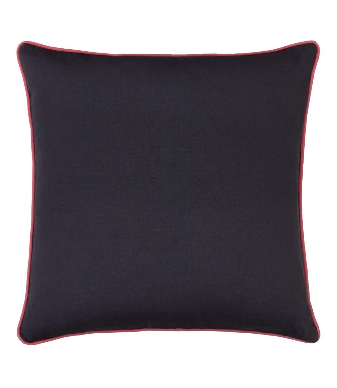 Glorine velvet piped cushion cover 50cm x 50cm multicoloured Wylder