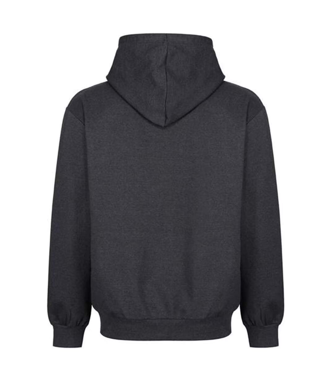 Mens Hooded Fleece Jacket Charcoal Grey Iron Mountain-3