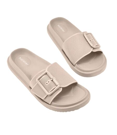 Claquettes Laze Femme Beige Holster