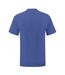 T-shirt manches courtes iconic homme bleu roi chiné Fruit of the Loom