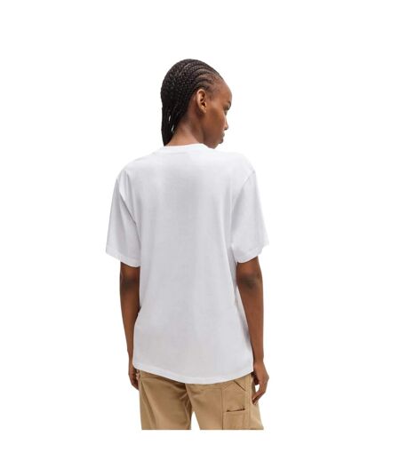 T-shirt Motif/style Logo Brodé Femme Blanc Hugo