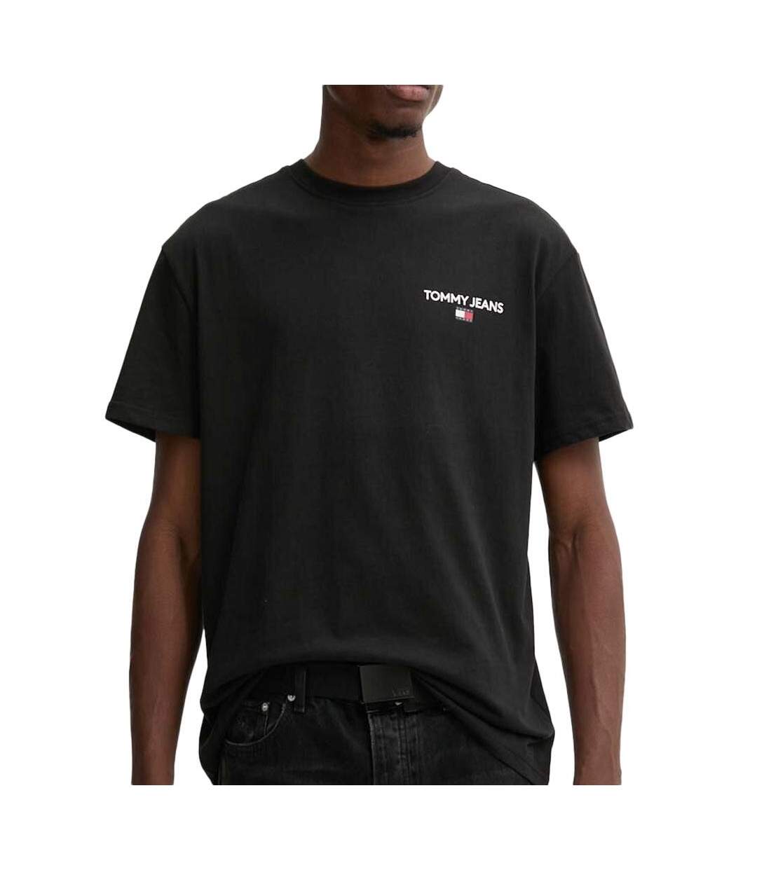 T-shirt noir homme tommy hilfiger pri - xxl-1