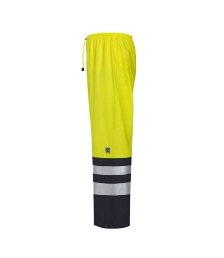 Pantalon De Pluie Adulte Jaune Bleu Marine Projob