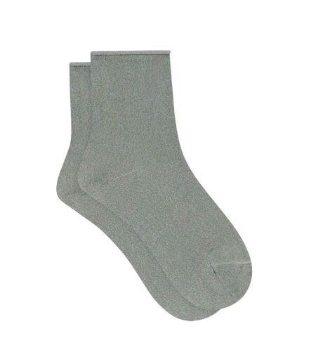 Mi-chaussettes coton Mode