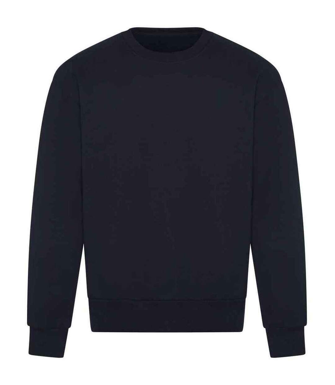 Unisex adult signature heavyweight sweatshirt new french navy Awdis-1