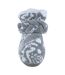 Pantoufles Botte Femme Tricot Épais Doublé Polaire-4