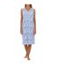 KL45400 Women's Summer Nightgown with Wide Straps