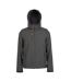 Veste Softshell Transformer Adulte Gris Charbon SOLS-1