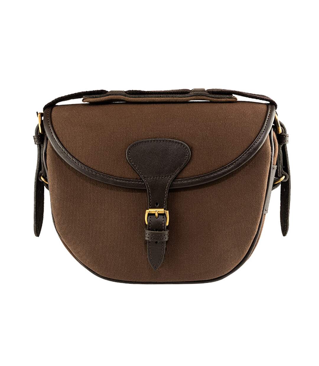 Cotton Canvas Heavy Duty Crossbody Bag One Size Brown Jack Pyke-2