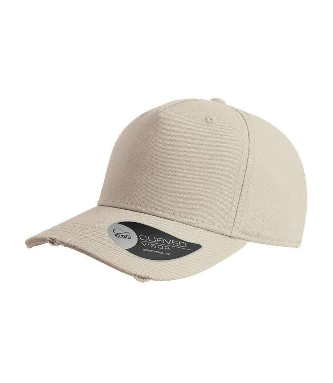 Casquette effet usé mixte sable Atlantis-1