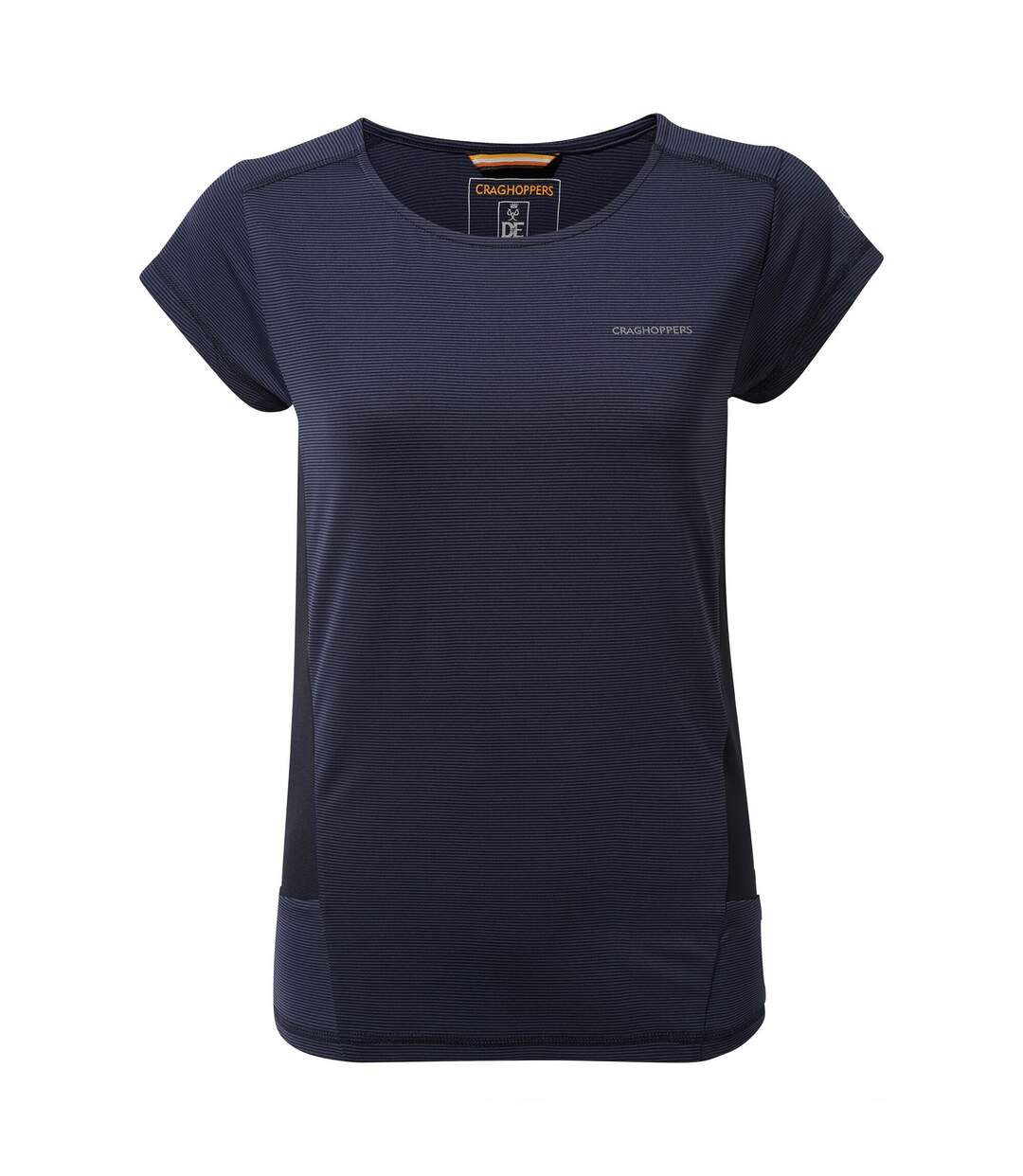 T-shirt manches courtes atmos femme bleu marine Craghoppers