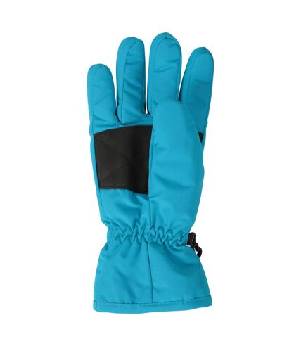 Gants de ski femme bleu sarcelle Mountain Warehouse