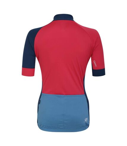 Maillot de cyclisme compassion femme rose vif / bleu pâle Dare 2B