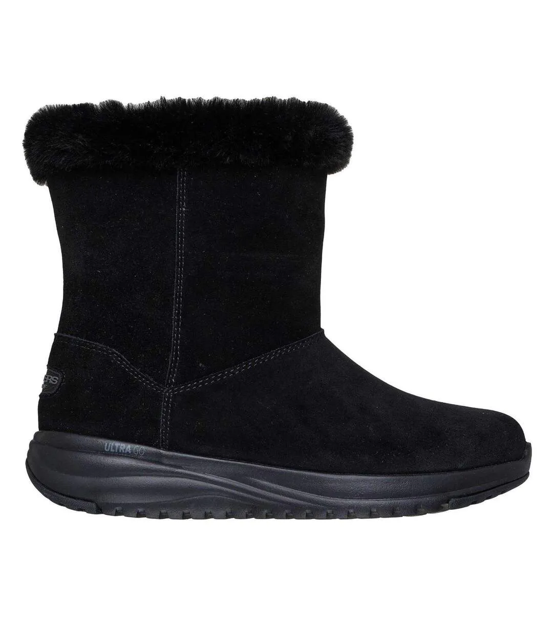 Womens/ladies On The Go Stellar Sweet Bliss High Top Trainers Black Skechers-1