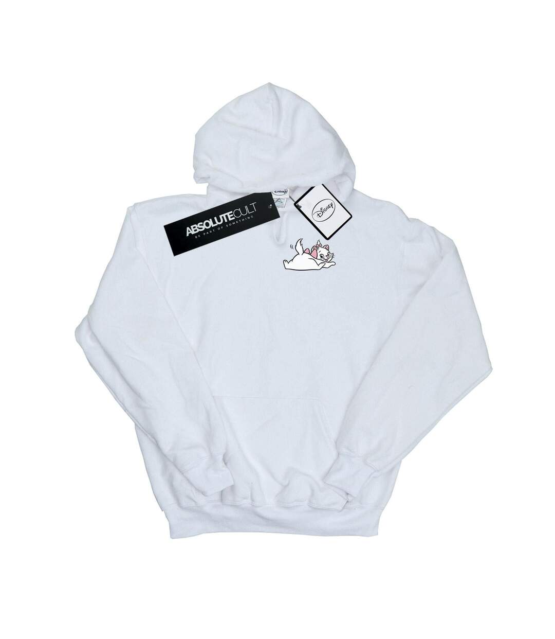 Disney - Sweat à capuche ARISTOCATS MARIE SWEET BACKSIDE BREAST PRINT - Femme (Blanc) - UTBI5573-1