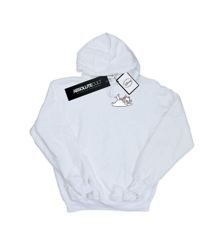 Disney - Sweat à capuche ARISTOCATS MARIE SWEET BACKSIDE BREAST PRINT - Femme (Blanc) - UTBI5573