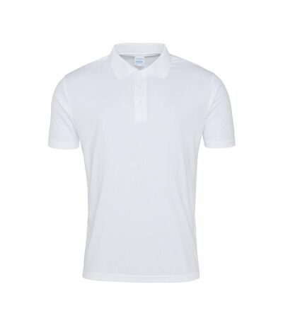 Polo cool smooth adulte blanc AWDis Cool