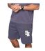 Mens Fleece Sweat Shorts Thunder Grey Blank Essentials-3