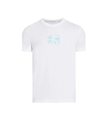 T-shirt Blanc Homme Calvin Klein Jeans Small Box - XL