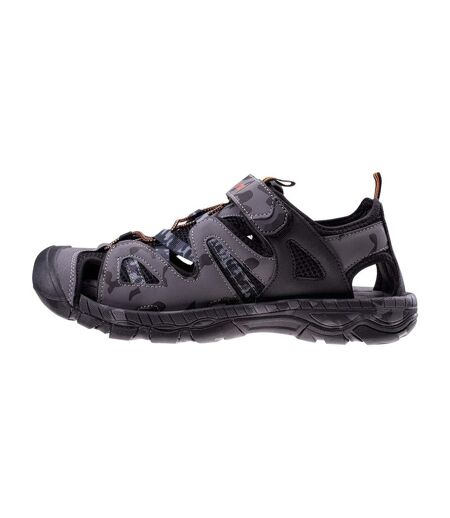 Sandales Lomero Homme Gris Noir Orange Elbrus