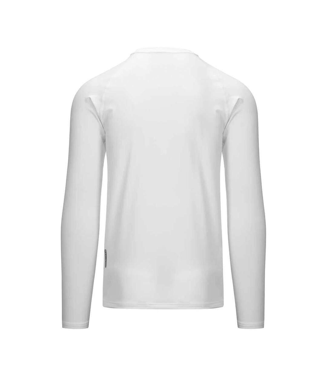 T-shirt manches longues blanc homme kappa vurbat-2