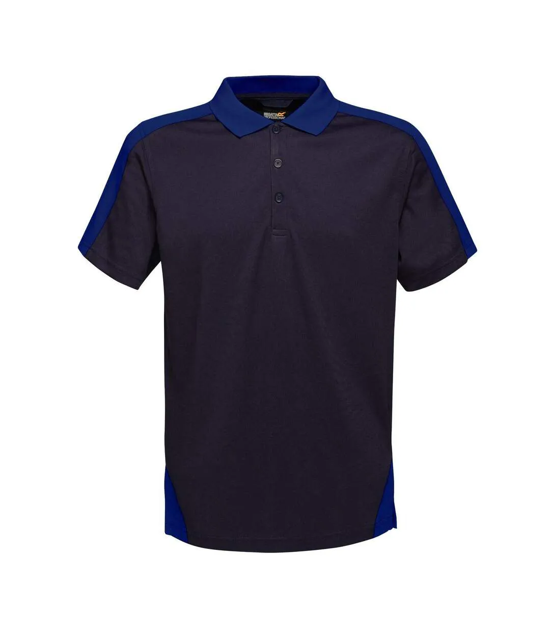 Polo Contrast Homme Bleu Marine Bleu Roi Regatta-2