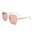 Womens/ladies Cassiopeia Hexagon Sunglasses One Size Beige Storm-1