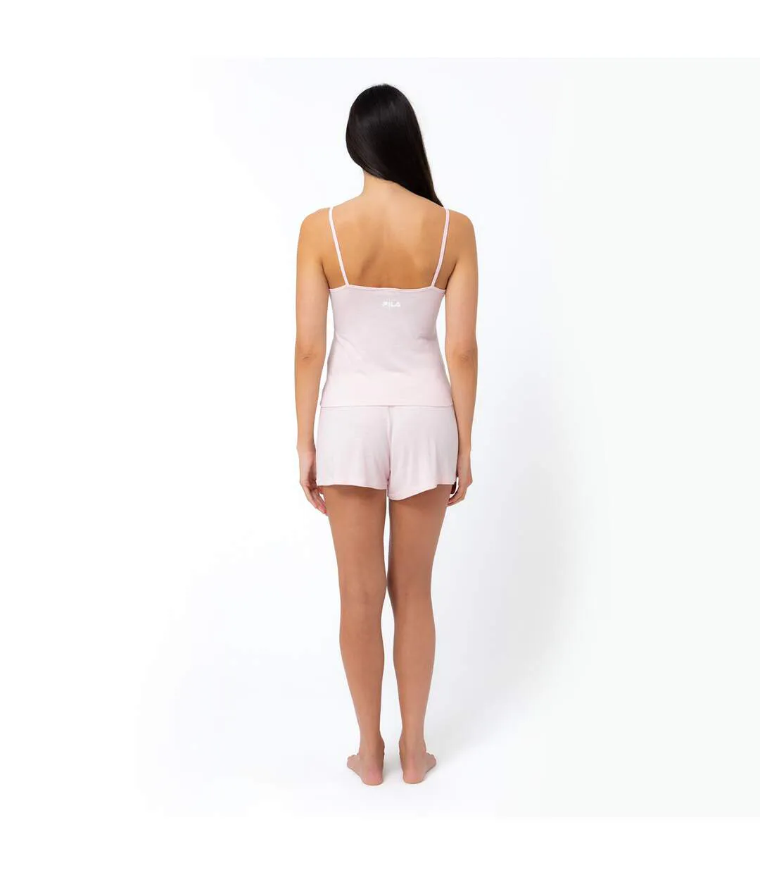 Ensemble pyjama femme caraco et short en coton jersey FPS4269 Fila-2