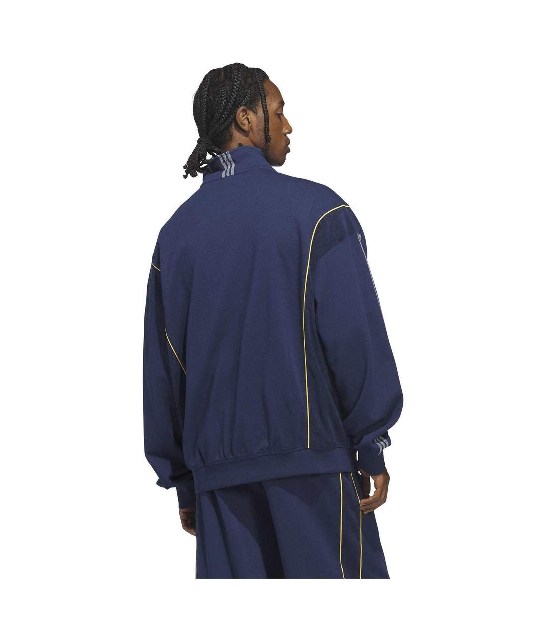 Haut De Survêtement Tennis Tt Homme Bleu Foncé Adidas-3